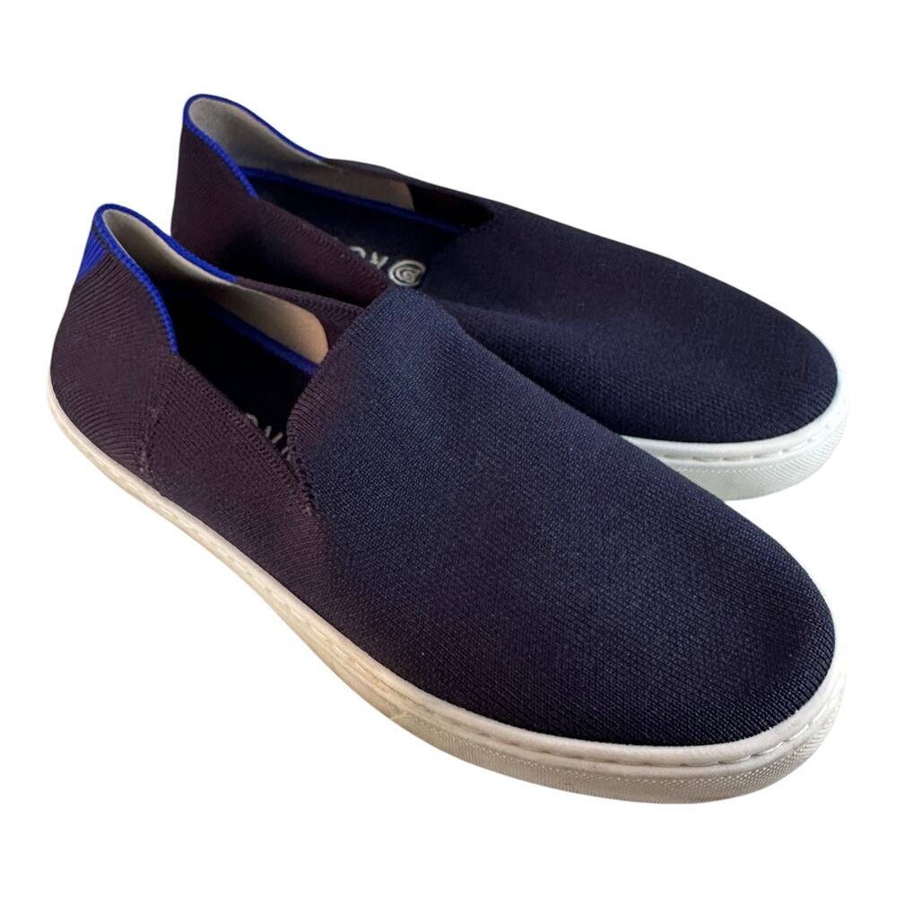 Rothys Navy Slip On 7.5 Preowned